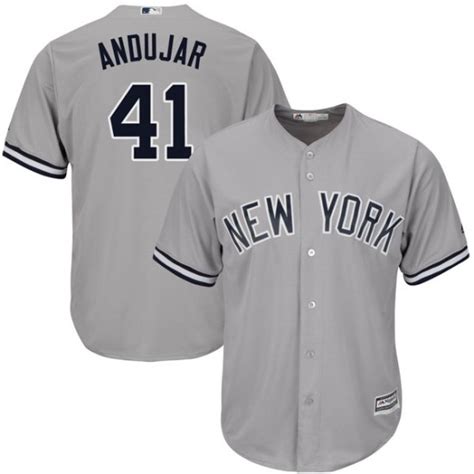 Yankees 41 Andujar Gray Cool Base Stitched Jersey Dzhi,We sell and wholesale Yankees 41 Andujar Gray Cool Base Stitched Jersey Dzhi on line form chian!